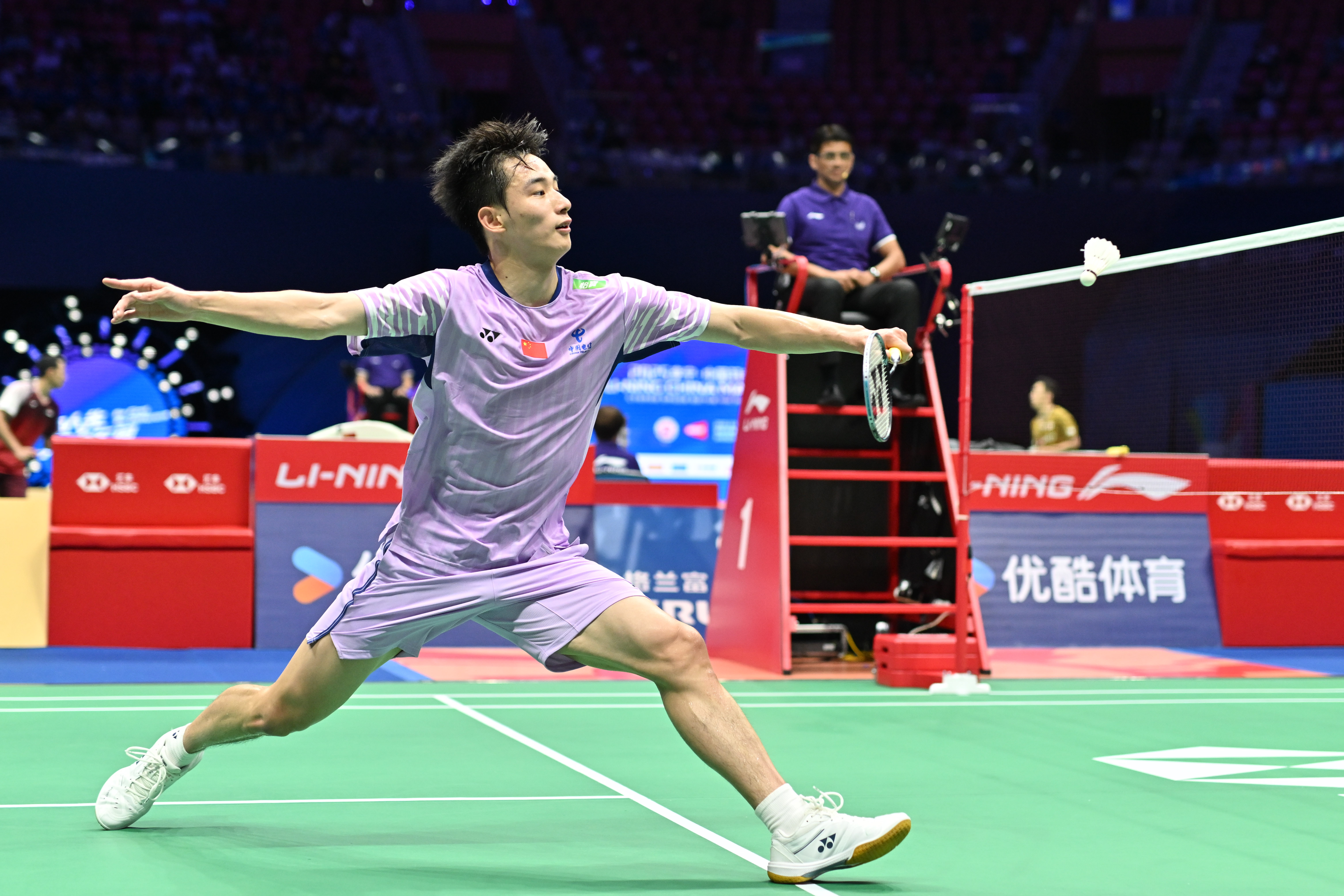 韩国羽毛球队绝杀印尼羽毛球队，安赛龙统治全场