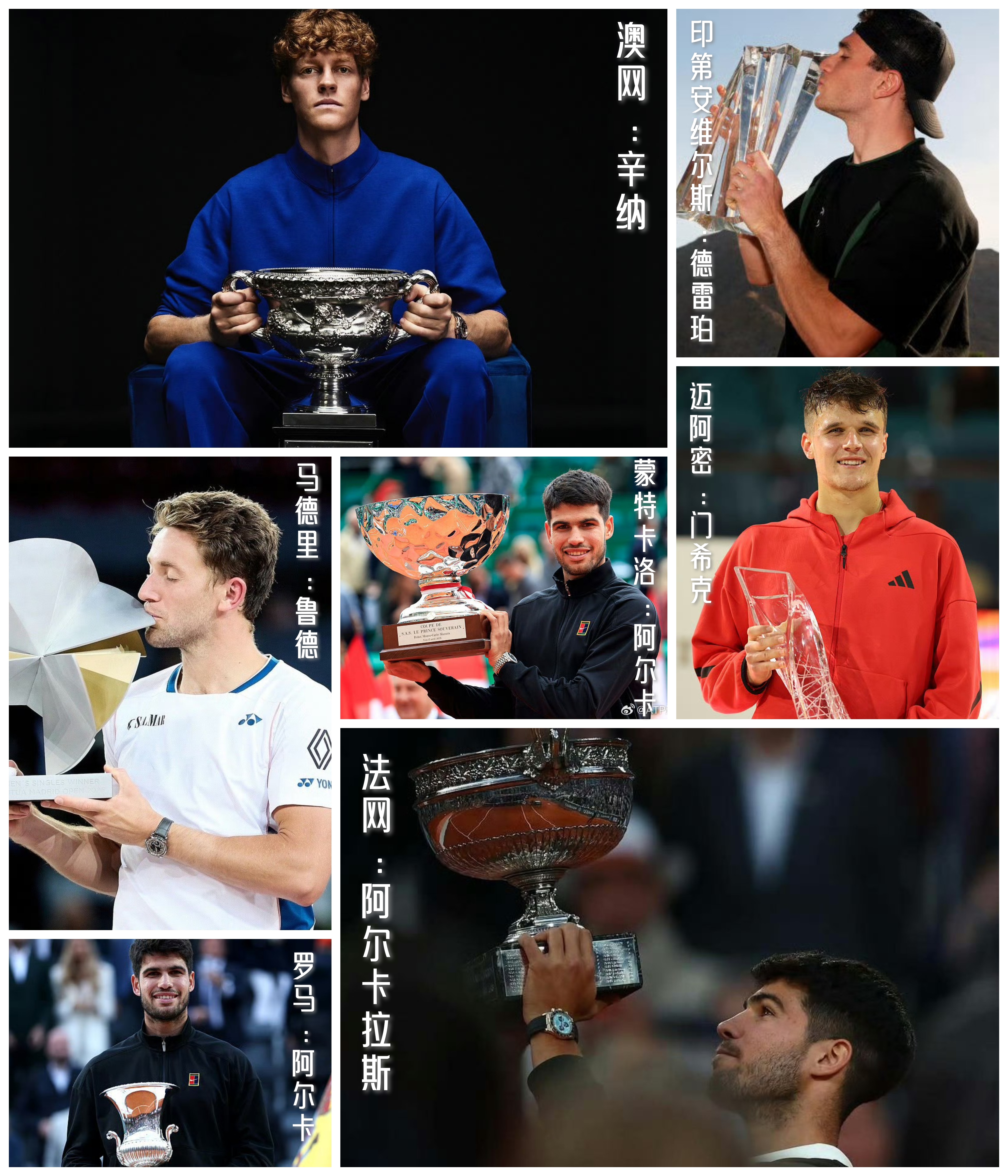 蒙特卡洛大师赛绝杀澳网,辛纳带队取胜 蒙特卡洛大师赛绝杀澳网,辛纳带队取胜